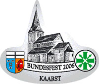 Logo Budesfest 2006 in Kaarst